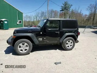 2020 Jeep Wrangler Sport S с VIN 1C4GJXAN0LW208914, выставлен на аукционе Copart как лот 54776855 с пробегом 75 200 миль миль и Списание • Salvage title. История ставок и продаж доступна на DreamBid. Изображение 14.