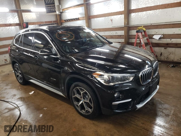 2017 BMW X1 xDrive28i with VIN WBXHT3C34H5F87048, listed as a Copart auction lot 67545012 with 76,666 mi miles. Bid and sale history available at carsss.com. Image 4.