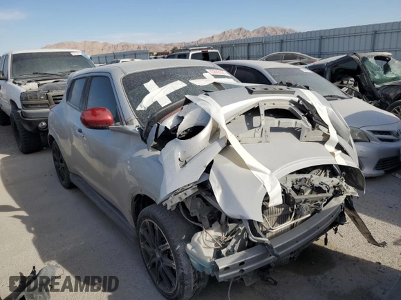 2013 Nissan Juke SL with VIN JN8AF5MV6DT220547, listed as a Copart auction lot 43842625 with 127,701 mi miles and Salvage Title. Bid and sale history available at DreamBid. Image 4.