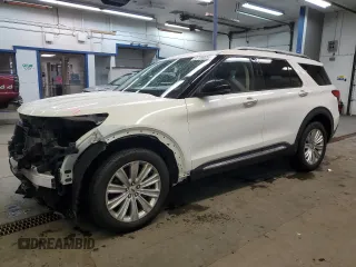 2021 Ford Explorer Limited with VIN 1FM5K8FW6MNA16704, listed as a Copart auction lot 46194205 with 33,815 mi miles and Salvage Title. Bid and sale history available at carsss.com. Image 1.