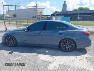 2022 Infiniti Q50 Red Sport 400 z VIN JN1FV7DP5NM370262, wystawiony jako IAAI lot #42727552 z przebiegiem 58 430 mil mil oraz . Historia ofert i sprzedaży dostępna na DreamBid. Obrazek 13.