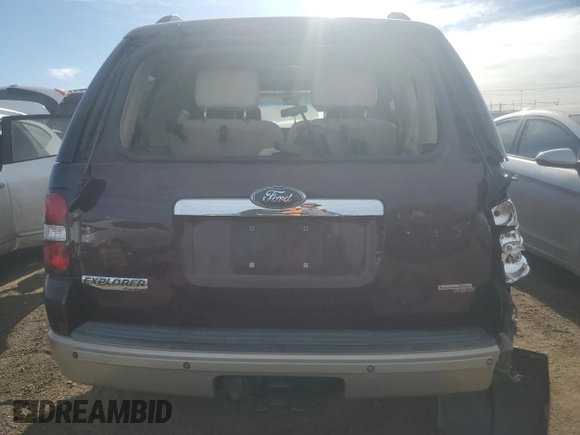 2006 Ford Explorer Limited with VIN 1FMEU75816ZA05855, listed as a Copart auction lot 50730995 with 218,714 mi miles and Salvage Title. Bid and sale history available at DreamBid. Image 6.