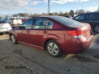 2013 Subaru Legacy 2.5i with VIN 4S3BMAA66D1013390, listed as a Copart auction lot 80126604 with 154,530 mi miles and Salvage title. Bid and sale history available at DreamBid. Image 2.