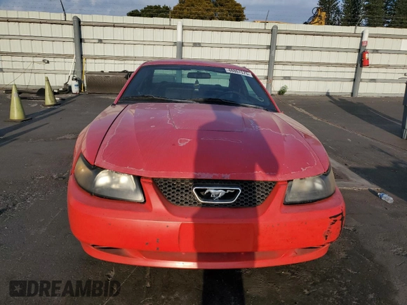 2004 Ford Mustang Standard with VIN 1FAFP40604F194460, listed as a Copart auction lot 48807575 with 210,085 mi miles and Salvage Title. Bid and sale history available at carsss.com. Image 5.