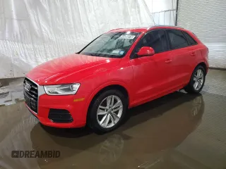 2017 Audi Q3 Premium with VIN WA1ECCFS7HR013515, listed as a Copart auction lot 44039275 with 111,798 mi miles and Clean Title. Bid and sale history available at carsss.com. Image 1.