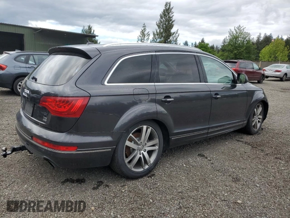 2011 Audi Q7 Prestige z VIN WA1VMAFE9BD004556, wystawiony jako Copart lot #57282025 z przebiegiem 203 643 mil mil oraz Czysty tytuł • Clean title. Historia ofert i sprzedaży dostępna na DreamBid. Obrazek 3.