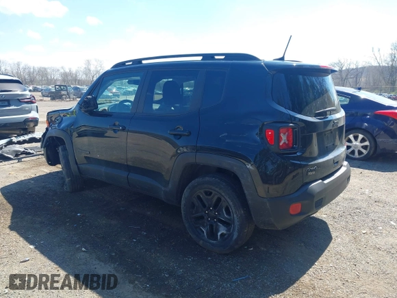 2018 Jeep Renegade Upland with VIN ZACCJBAB1JPH59225, listed as a IAAI auction lot 42051313 with 94,398 mi miles and . Bid and sale history available at DreamBid. Image 3.