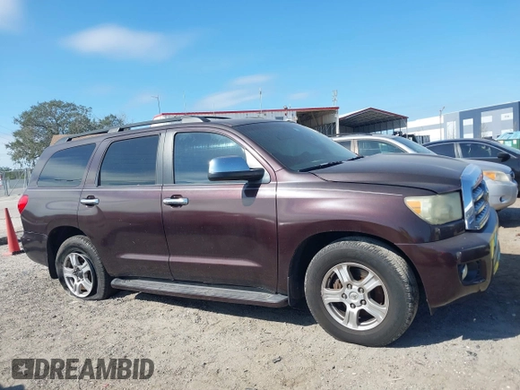 2008 Toyota Sequoia Limited with VIN 5TDZY68A28S001143, listed as a IAAI auction lot 41303569 with 227,803 mi miles and . Bid and sale history available at DreamBid. Image 13.