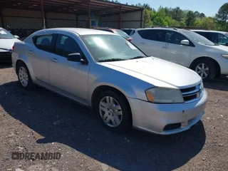 2012 Dodge Avenger SE with VIN 1C3CDZAB4CN212093, listed as a IAAI auction lot 41994274 with 198,468 mi miles. Bid and sale history available at carsss.com. Image 1.