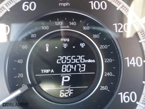 2014 Honda Accord Sedan LX with VIN 1HGCR2F35EA031196, listed as a IAAI auction lot 41825851 with 205,526 mi miles. Bid and sale history available at carsss.com. Image 15.