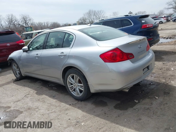 2011 Infiniti G25 x z VIN JN1DV6AR2BM451464, wystawiony jako IAAI lot #41754165 z przebiegiem 76 094 mil mil oraz . Historia ofert i sprzedaży dostępna na DreamBid. Obrazek 3.