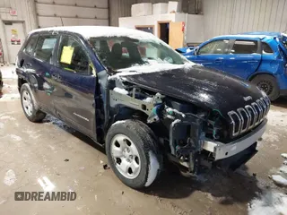 2016 Jeep Cherokee Sport with VIN 1C4PJMAB3GW169603, listed as a IAAI auction lot 41841440 with 129,119 mi miles. Bid and sale history available at carsss.com. Image 1.