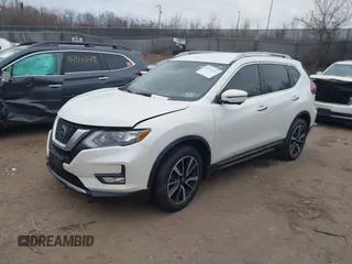 2020 Nissan Rogue SL with VIN 5N1AT2MV4LC751047, listed as a IAAI auction lot 41213211 with 71,268 mi miles and . Bid and sale history available at DreamBid. Image 17.