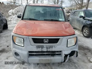 2004 Honda Element EX with VIN 5J6YH18624L015642, listed as a Copart auction lot 46146415 with 201,566 mi miles and Salvage Title. Bid and sale history available at DreamBid. Image 5.