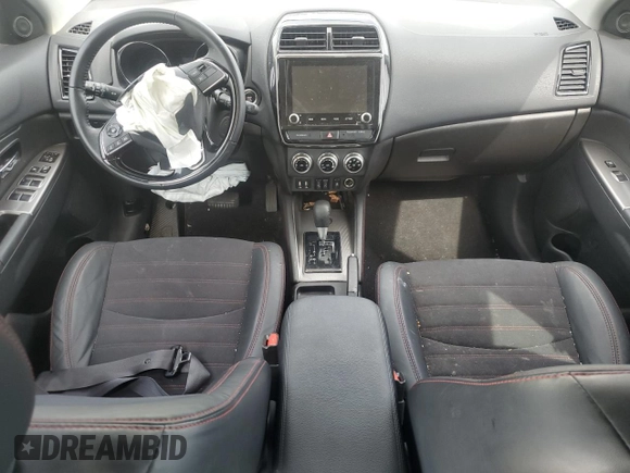 2022 Mitsubishi Outlander SE with VIN JA4APVAU5NU024156, listed as a Copart auction lot 53965825 with 55,627 mi miles and Salvage title. Bid and sale history available at DreamBid. Image 8.