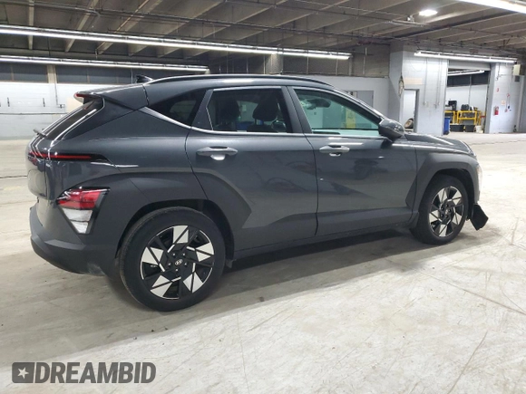 2024 Hyundai Kona SEL with VIN KM8HC3AB3RU138337, listed as a Copart auction lot 50745135 with 9,455 mi miles and Salvage Title. Bid and sale history available at DreamBid. Image 3.
