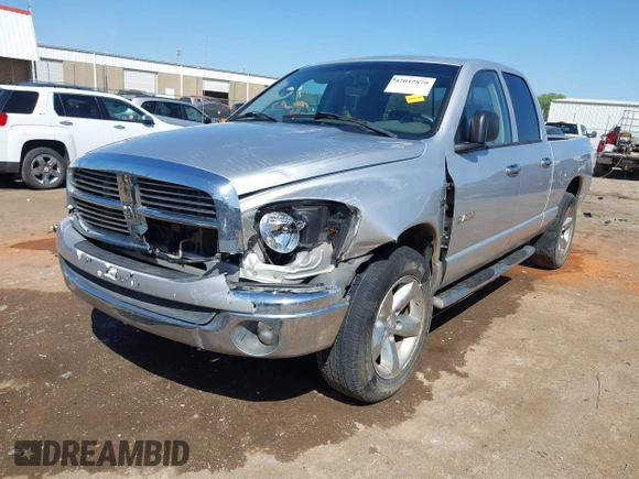 2008 Dodge 1500 SLT with VIN 1D7HA18248S534684, listed as a IAAI auction lot 42012870 with 277,516 mi miles. Bid and sale history available at carsss.com. Image 17.