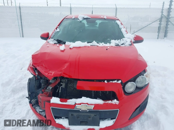 2014 Chevrolet Sonic LT with VIN 1G1JC5SH3E4148938, listed as a IAAI auction lot 41614802 with 135,847 mi miles and . Bid and sale history available at DreamBid. Image 6.