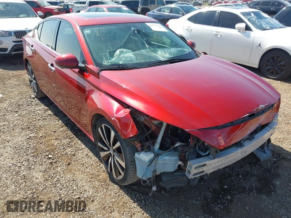 2019 Nissan Altima 2.5 Platinum with VIN 1N4BL4FV7KC117575, listed as a IAAI auction lot 41573528 with 71,665 mi miles. Bid and sale history available at carsss.com. Image 6.