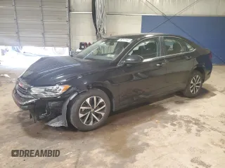 2024 Volkswagen Jetta S with VIN 3VW5M7BU8RM049053, listed as a Copart auction lot 61659225 with 19,923 mi miles and Salvage title. Bid and sale history available at DreamBid. Image 1.
