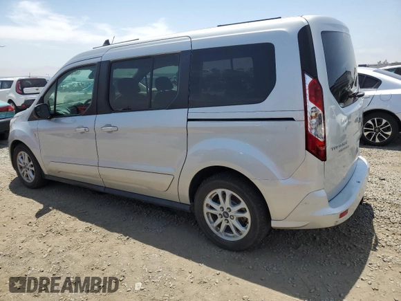 2019 Ford Transit Connect XLT with VIN NM0GE9F28K1427031, listed as a Copart auction lot 59125675 with 130,873 mi miles and Clean title. Bid and sale history available at DreamBid. Image 2.