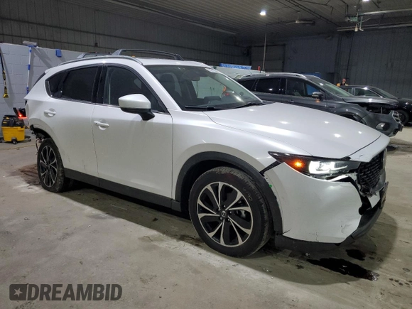 2023 Mazda CX-5 2.5 S Premium Plus Package with VIN JM3KFBEM3P0215548, listed as a Copart auction lot 85311694 with 18,444 mi miles and Salvage Title. Bid and sale history available at carsss.com. Image 4.