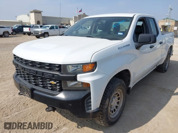 2020 Chevrolet Silverado 1500 Work Truck with VIN 1GCRYAEF9LZ177262, listed as a IAAI auction lot 41895915 with 65,436 mi miles and . Bid and sale history available at DreamBid. Image 17.