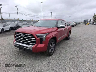 2023 Toyota Tundra Capstone Hybrid with VIN 5TFVC5DB3PX030312, listed as a Copart auction lot 73486854 with 5,533 mi miles and Clean title. Bid and sale history available at DreamBid. Image 1.