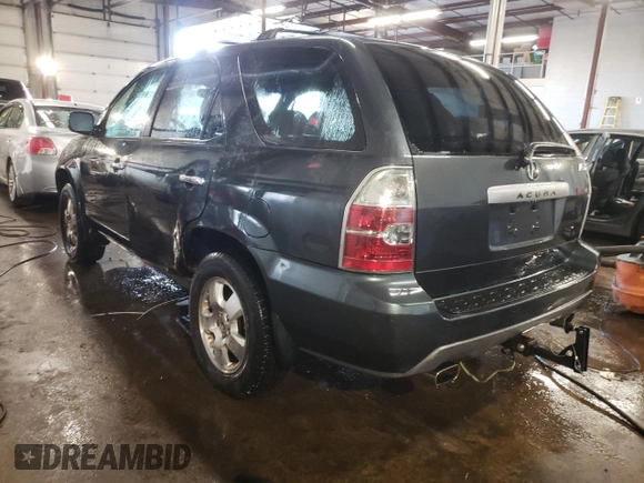 2005 Acura MDX with VIN 2HNYD18265H515312, listed as a Copart auction lot 42956685 with 260,490 mi miles and Salvage Title. Bid and sale history available at carsss.com. Image 2.