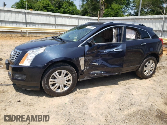 2015 Cadillac SRX Luxury Collection z VIN 3GYFNBE35FS534651, wystawiony jako Copart lot #59124955 z przebiegiem Nie podano mil oraz Szkoda całkowita • Salvage title. Historia ofert i sprzedaży dostępna na DreamBid. Obrazek 1.