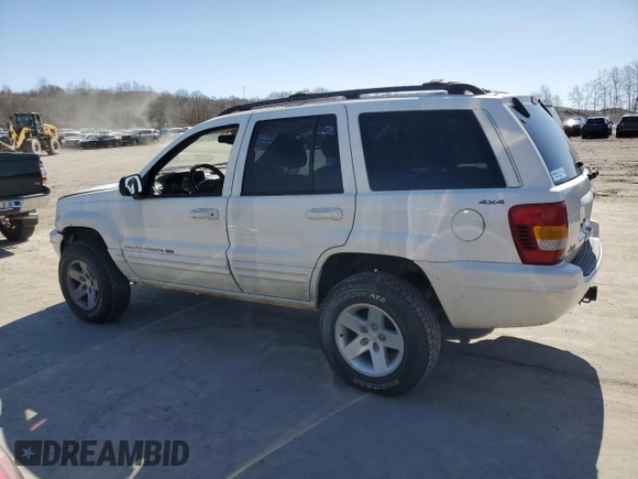 2001 Jeep Grand Cherokee Limited with VIN 1J4GW58N71C617996, listed as a Copart auction lot 49782895 with 89,896 mi miles and Salvage Title. Bid and sale history available at carsss.com. Image 2.