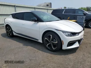 2023 Kia EV6 GT-Line z VIN KNDC4DLC1P5097169, wystawiony jako Copart lot #59554985 z przebiegiem 17 607 mil mil oraz Szkoda całkowita • Salvage title. Historia ofert i sprzedaży dostępna na DreamBid. Obrazek 4.