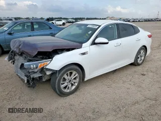 2017 Kia Optima LX with VIN 5XXGT4L35HG167385, listed as a Copart auction lot 57789225 with 73,962 mi miles and Salvage title. Bid and sale history available at DreamBid. Image 1.