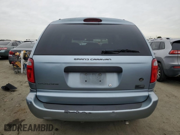 2006 Dodge Grand Caravan SE with VIN 1D4GP24RX6B579139, listed as a Copart auction lot 45030855 with 106,856 mi miles and Salvage Title. Bid and sale history available at DreamBid. Image 6.