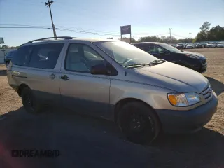 2001 Toyota Sienna LE with VIN 4T3ZF13C01U359721, listed as a Copart auction lot 75899494 with 280,173 mi miles and Salvage Title. Bid and sale history available at carsss.com. Image 4.