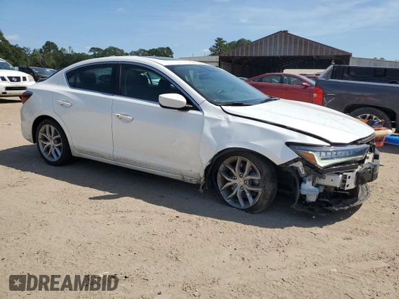 2022 Acura ILX with VIN 19UDE2F38NA002405, listed as a Copart auction lot 72649224 with 39,643 mi miles and Salvage Title. Bid and sale history available at DreamBid. Image 4.