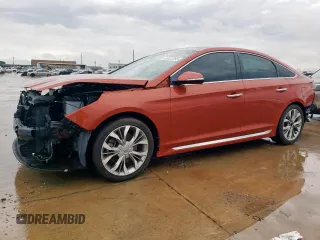 2015 Hyundai Sonata Sport z VIN 5NPE34AB8FH202424, wystawiony jako Copart lot #54832895 z przebiegiem 99 472 mil mil oraz Szkoda całkowita • Salvage title. Historia ofert i sprzedaży dostępna na DreamBid. Obrazek 1.