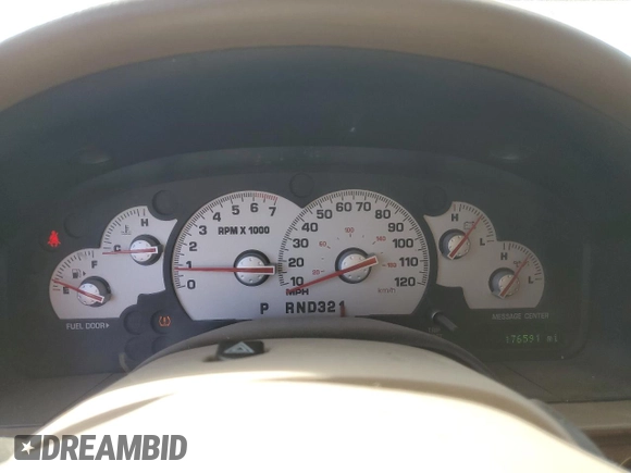 2005 Mercury Mountaineer Convenience with VIN 4M2DU86W35ZJ23207, listed as a Copart auction lot 72788164 with 176,591 mi miles and Salvage title. Bid and sale history available at DreamBid. Image 9.