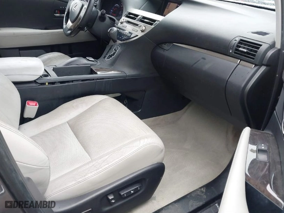 2013 Lexus RX 450h with VIN JTJBC1BAXD2063528, listed as a IAAI auction lot 41745770 with 140,605 mi miles. Bid and sale history available at carsss.com. Image 5.