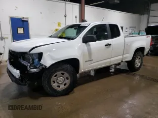 2018 Chevrolet Colorado 4WD Work Truck with VIN 1GCHTBEN7J1327601, listed as a Copart auction lot 58583635 with 168,696 mi miles and Salvage title. Bid and sale history available at DreamBid. Image 1.