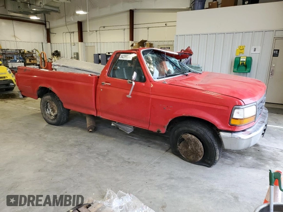 1996 Ford F-250 with VIN 1FTEF25Y1TLA59396, listed as a Copart auction lot 84289034 with Not Provided miles and Non Repairable. Bid and sale history available at carsss.com. Image 4.
