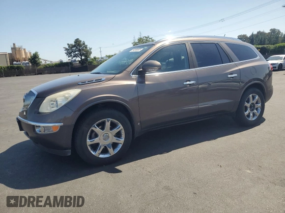 2009 Buick Enclave CXL with VIN 5GAER23D89J132311, listed as a Copart auction lot 54968805 with 247,384 mi miles and Salvage Title. Bid and sale history available at carsss.com. Image 1.