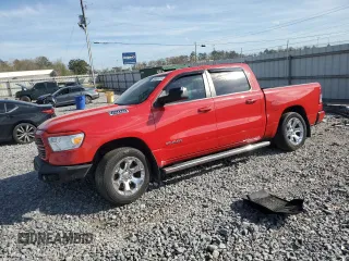 2019 Ram 1500 Big Horn z VIN 1C6RREFT5KN664285, wystawiony jako Copart lot #49960915 z przebiegiem 128 657 mil mil oraz Szkoda całkowita • Salvage title. Historia ofert i sprzedaży dostępna na DreamBid. Obrazek 1.