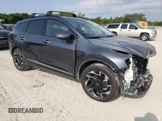 2024 Kia Sportage SX-Prestige with VIN 5XYK53DF2RG151214, listed as a Copart auction lot 62088215 with 20,785 mi miles and Salvage title. Bid and sale history available at DreamBid. Image 4.