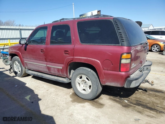 2004 Chevrolet Tahoe LT with VIN 1GNEC13Z44R251044, listed as a Copart auction lot 48021795 with 202,105 mi miles and Salvage Title. Bid and sale history available at carsss.com. Image 2.