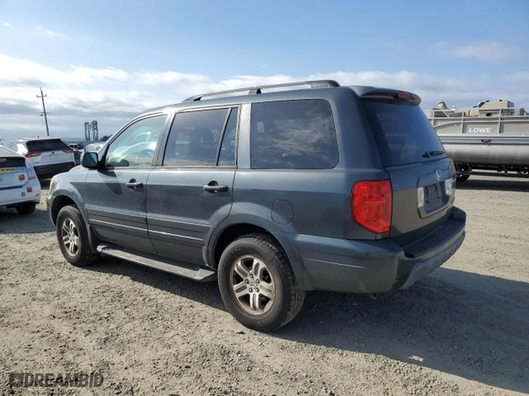 2004 Honda Pilot EX with VIN 2HKYF18524H542443, listed as a Copart auction lot 53093515 with 175,494 mi miles and Salvage Title. Bid and sale history available at carsss.com. Image 2.