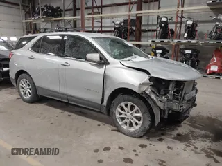 2018 Chevrolet Equinox LT z VIN 2GNAXSEVXJ6288870, wystawiony jako IAAI lot #41492161 z przebiegiem 81 101 mil mil oraz . Historia ofert i sprzedaży dostępna na DreamBid. Obrazek 1.