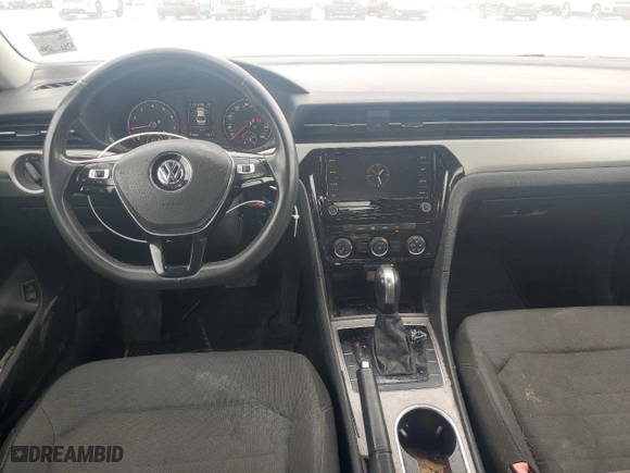 2021 Volkswagen Passat 2.0T S with VIN 1VWAA7A30MC013545, listed as a Copart auction lot 44206705 with 91,688 mi miles and Salvage Title. Bid and sale history available at carsss.com. Image 8.