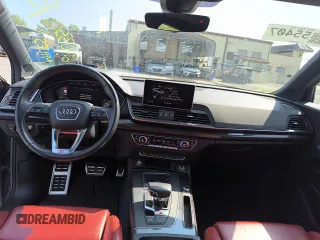 2019 Audi SQ5 Prestige with VIN WA1C4AFY2K2002662, listed as a Copart auction lot 43768595 with 64,033 mi miles and Salvage Title. Bid and sale history available at DreamBid. Image 10.