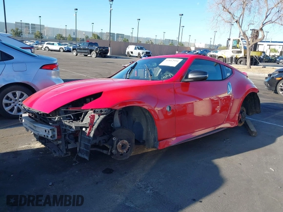 2017 Nissan 370Z with VIN JN1AZ4EH2HM951758, listed as a IAAI auction lot 41812951 with 1 mi miles. Bid and sale history available at carsss.com. Image 15.